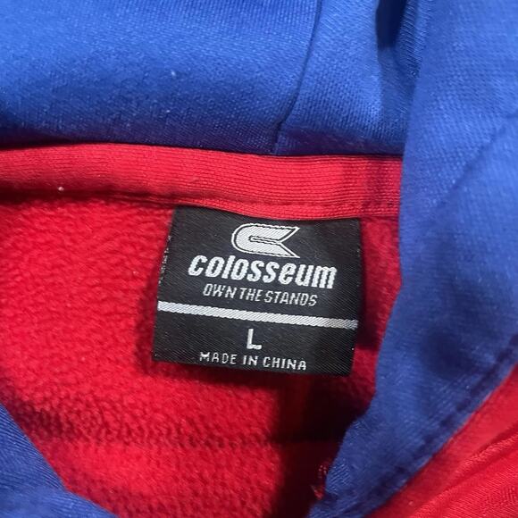 SMU Mustangs Colosseum Pullover Hoodie Adult Large - Picture 6 of 7